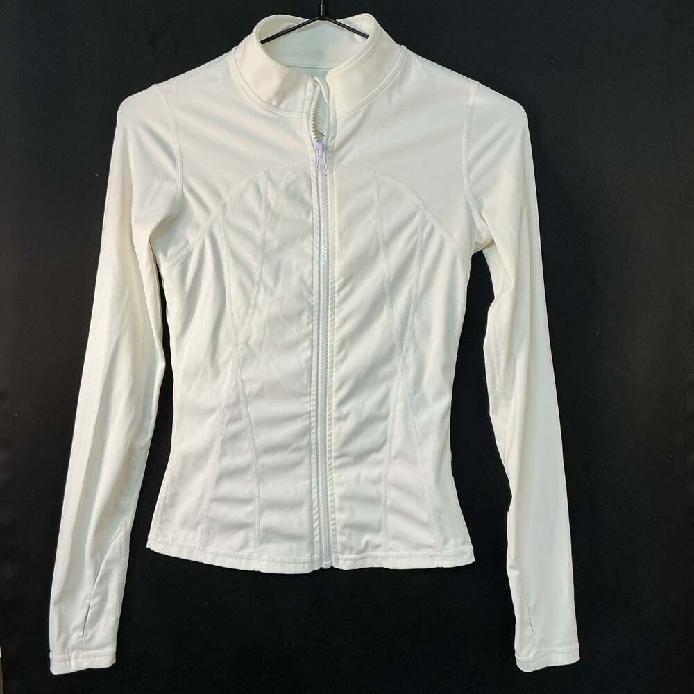 Athletic Mock Neck Full-Zip Performance Jacket with Thumbholes